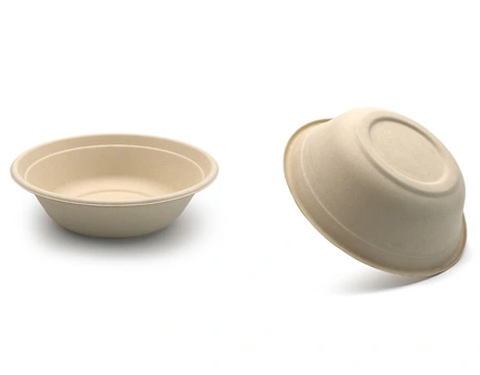 32 oz Disposable Sugarcane Soup Bowls: An Eco-friendly Companion for Delicious Soups